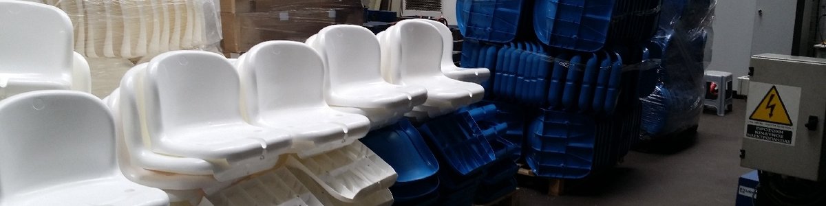 Neue Schalensitze im Stadion